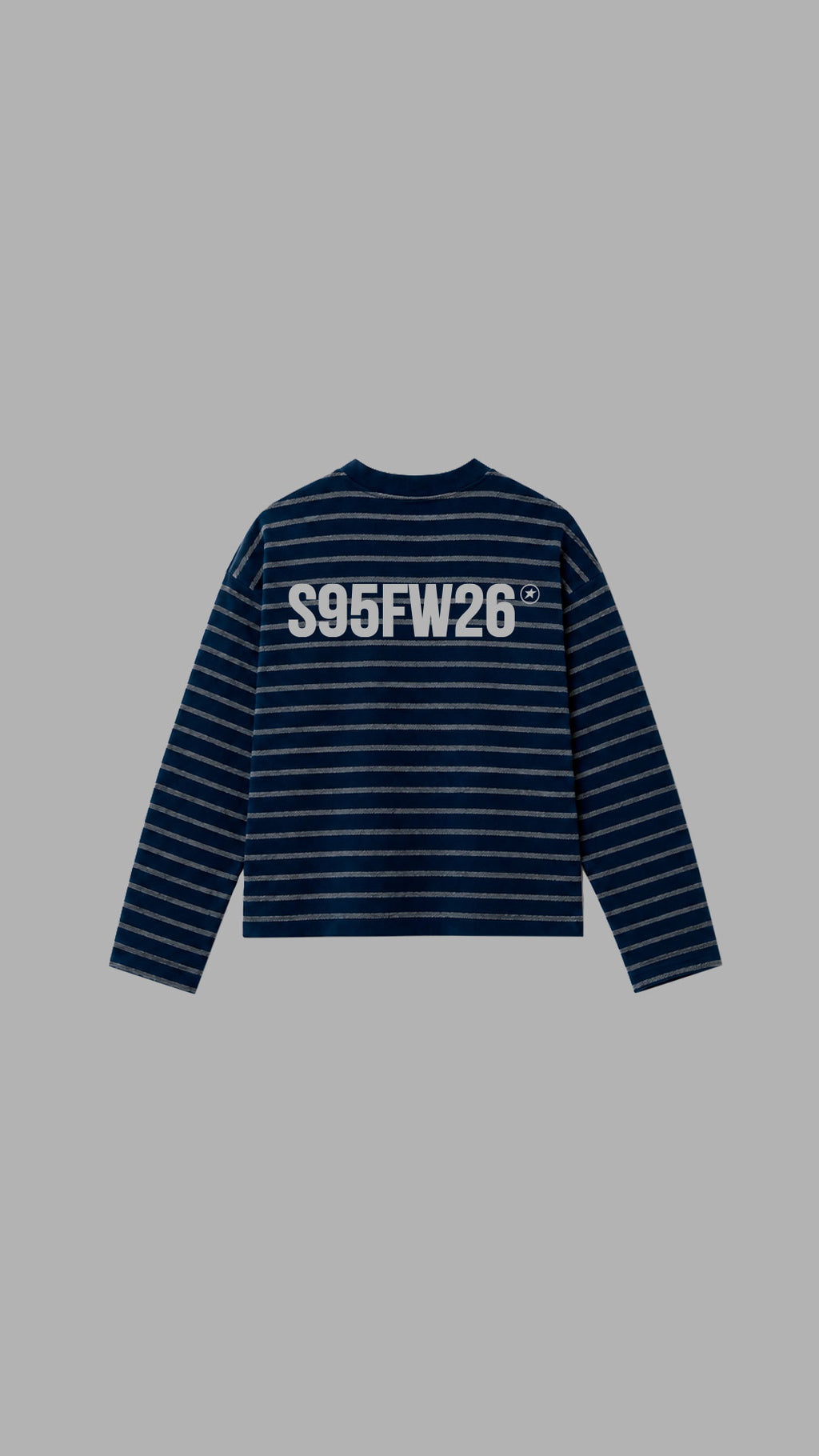 STRIPES TEE (GRIS)