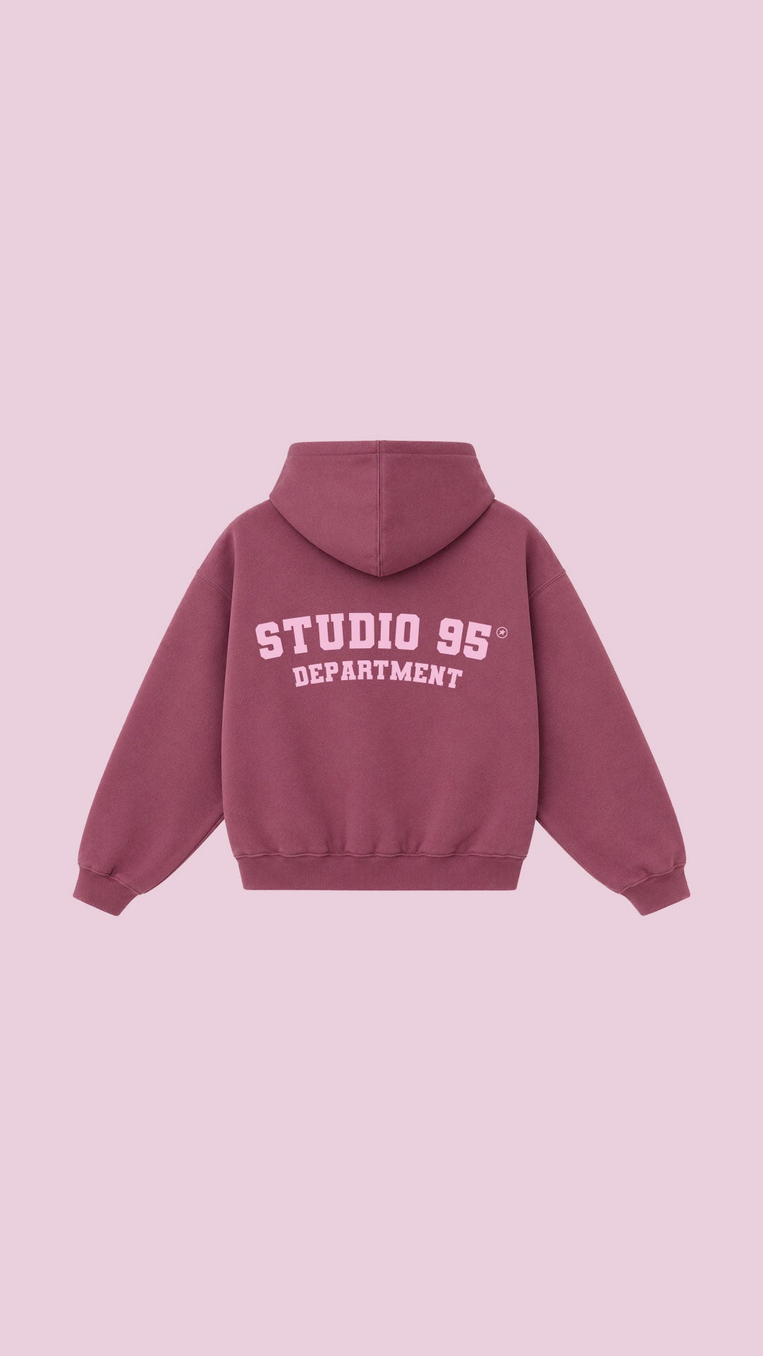 BURGUNDY HOODIE