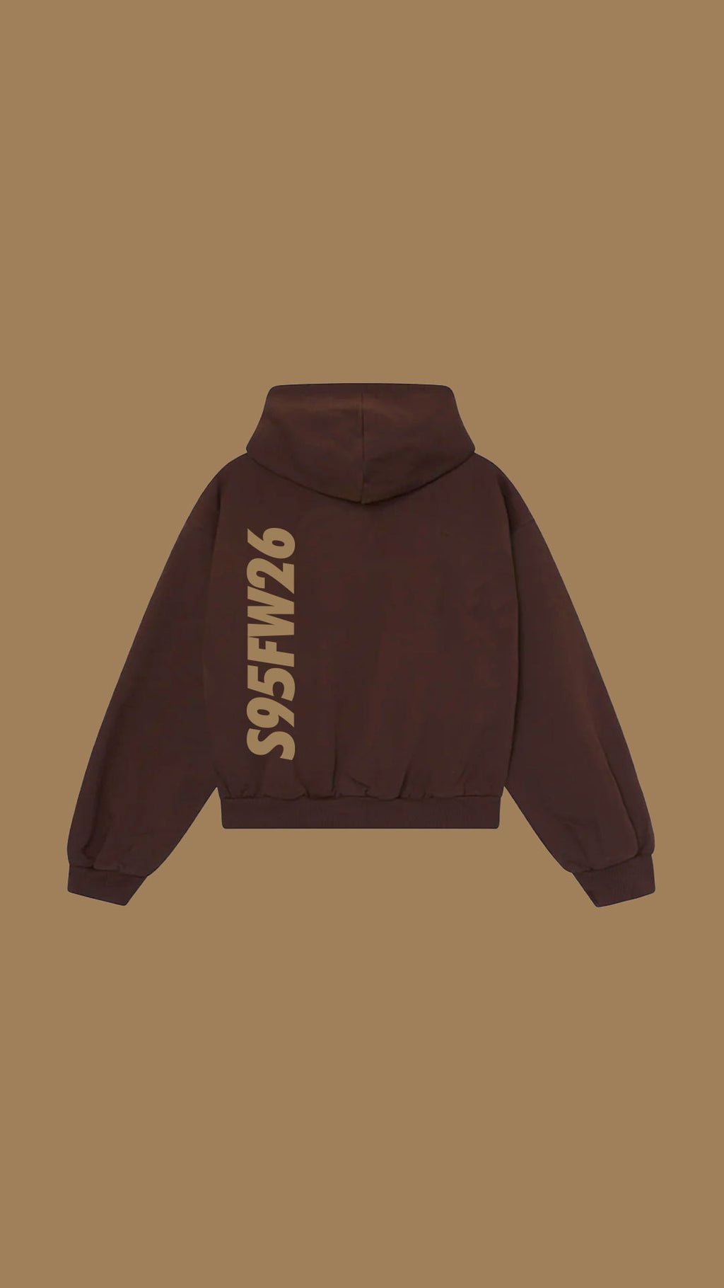VERTICAL HOODIE (CAFÉ)