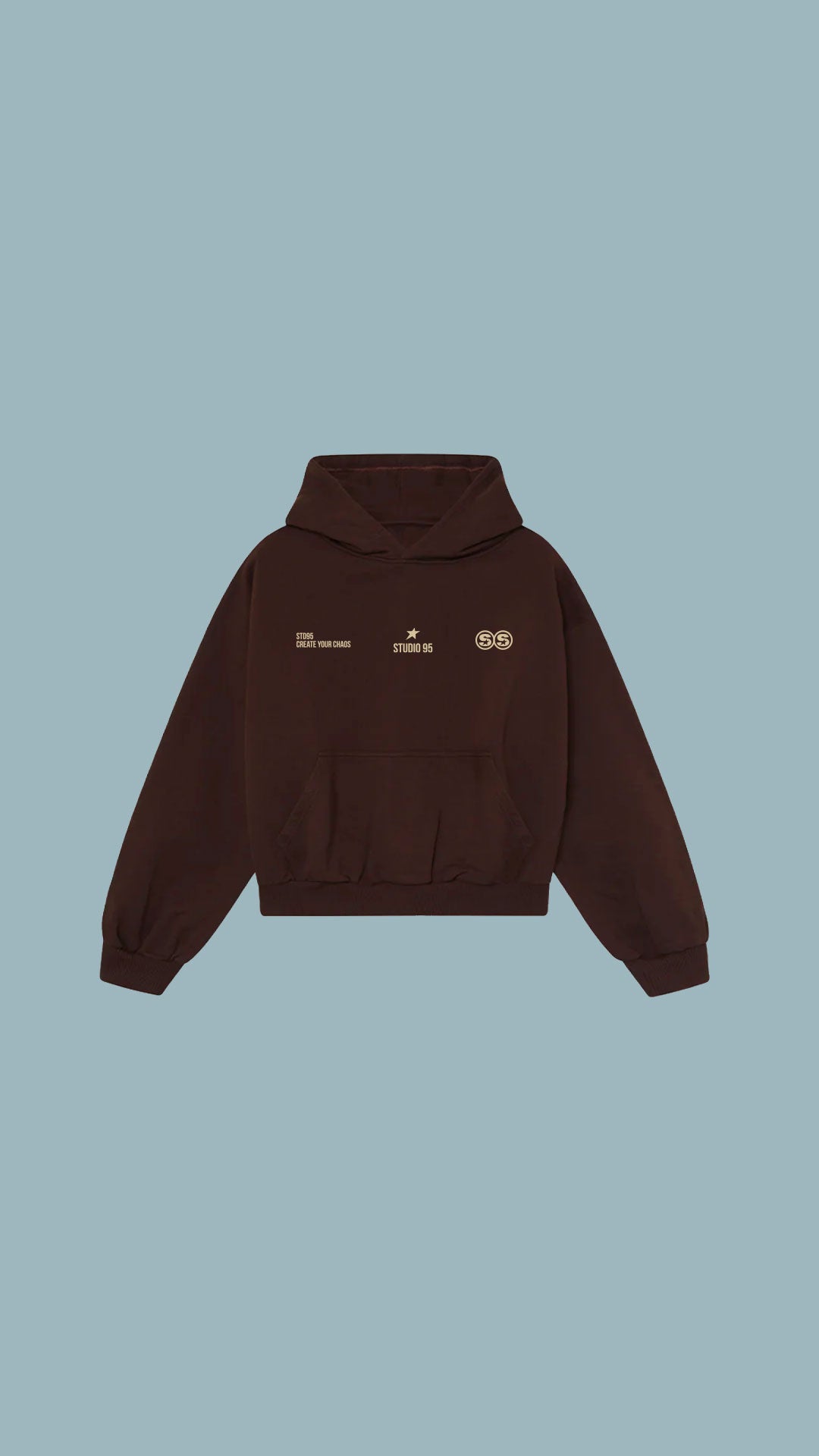 S95WORLD HOODIE (CAFÉ)