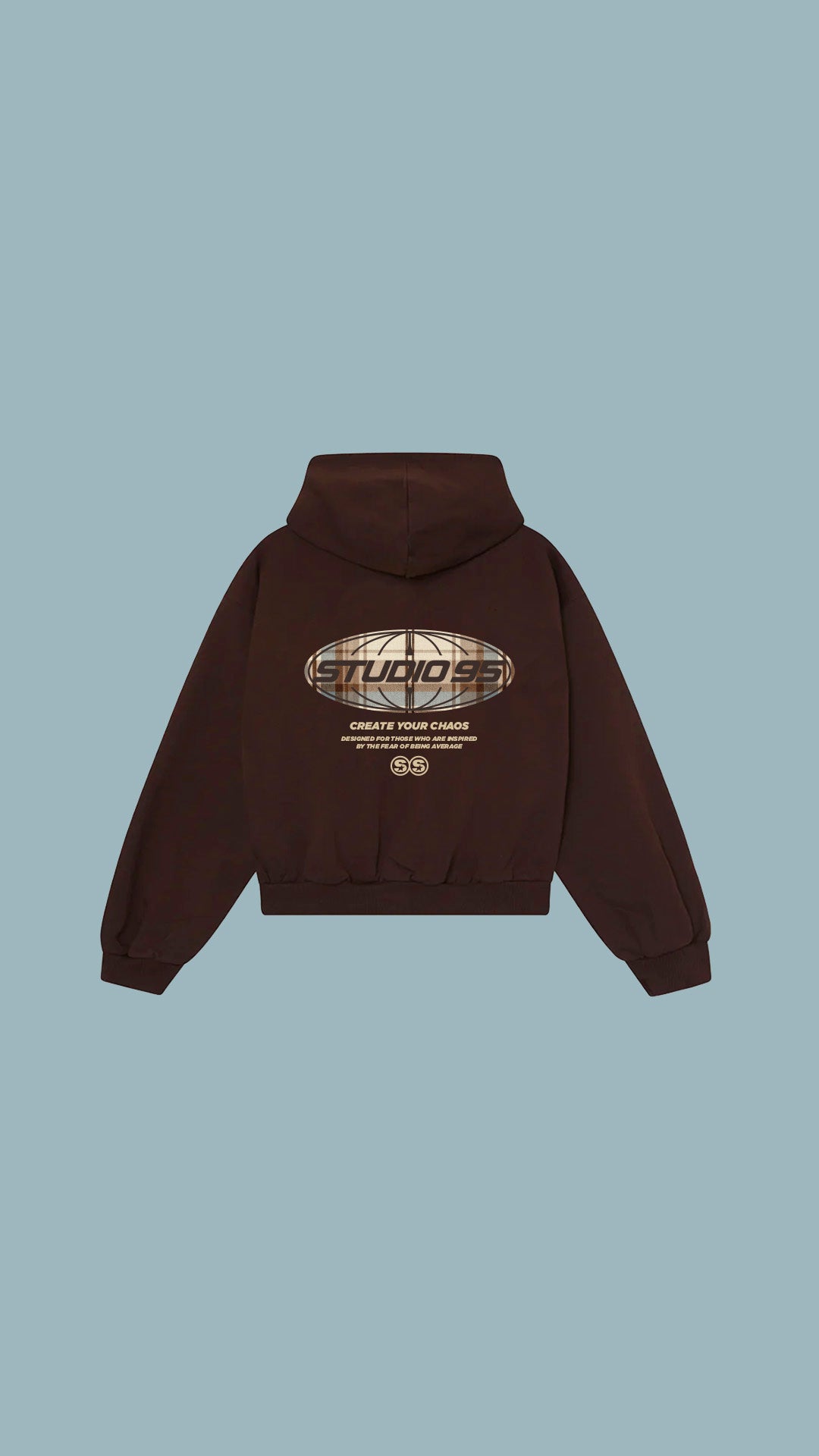 S95WORLD HOODIE (CAFÉ)