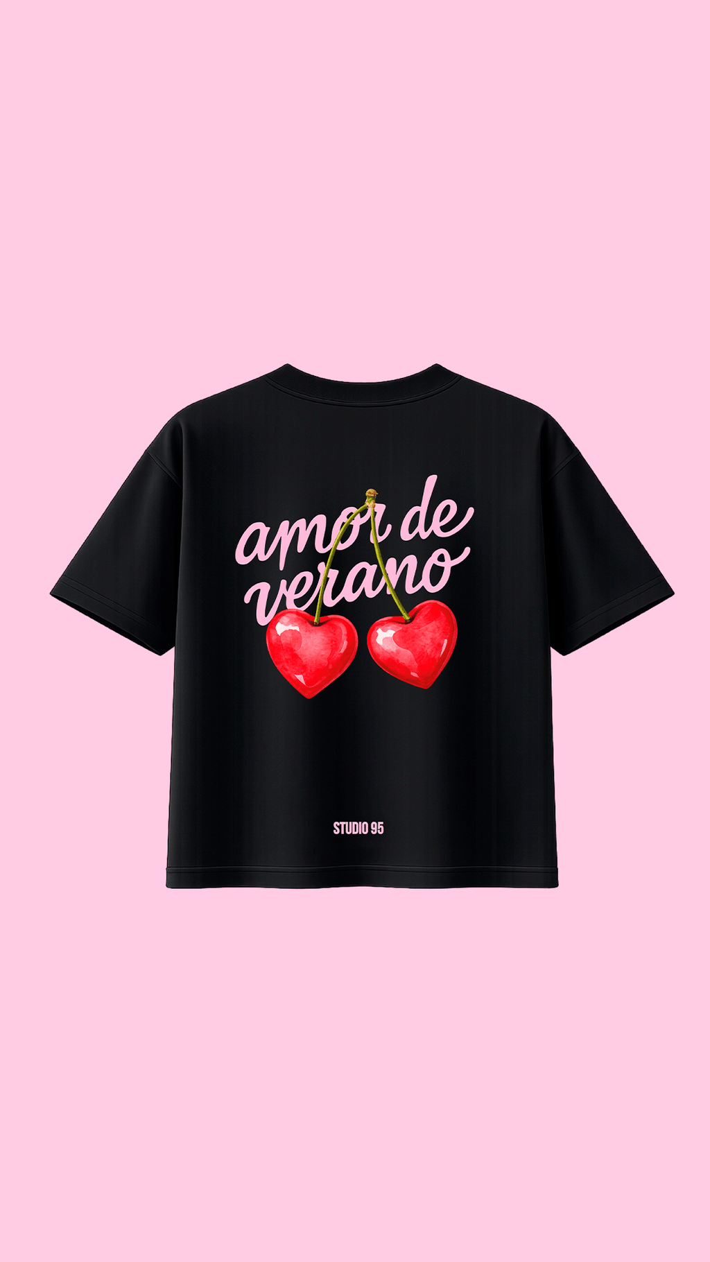 AMOR DE VERANO TEE (NEGRA)