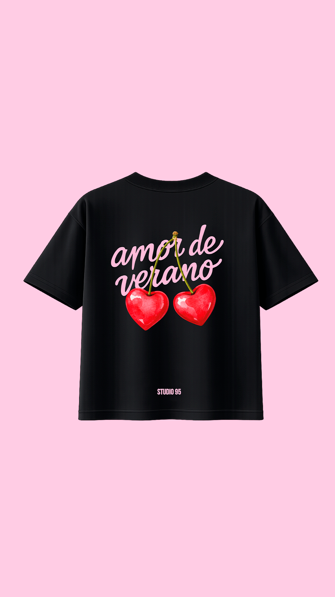 AMOR DE VERANO TEE (NEGRA)