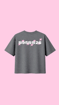 #7 GREY STARS TEE (L/XL)