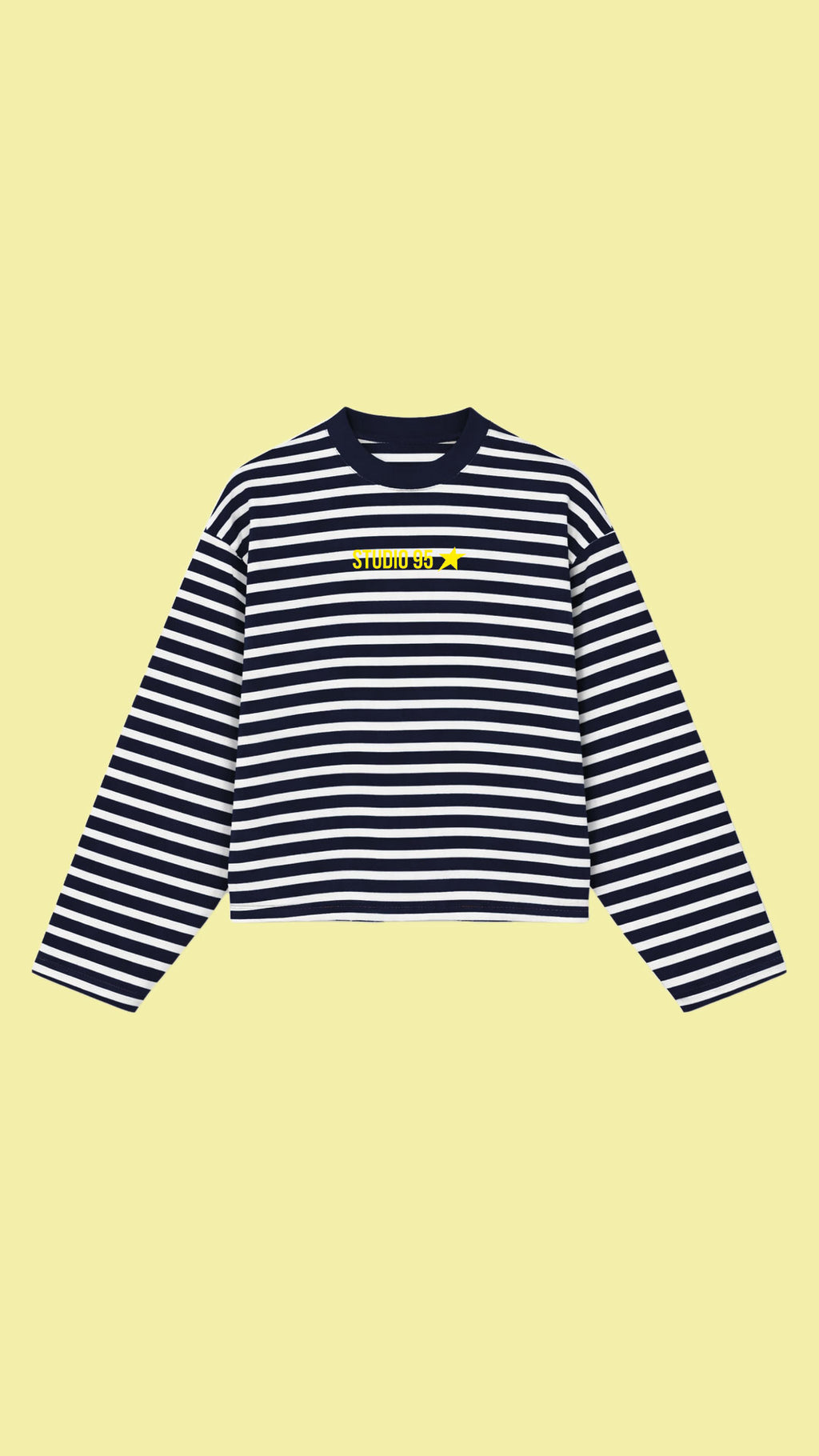 FW26 TEE (RAYAS AZUL)