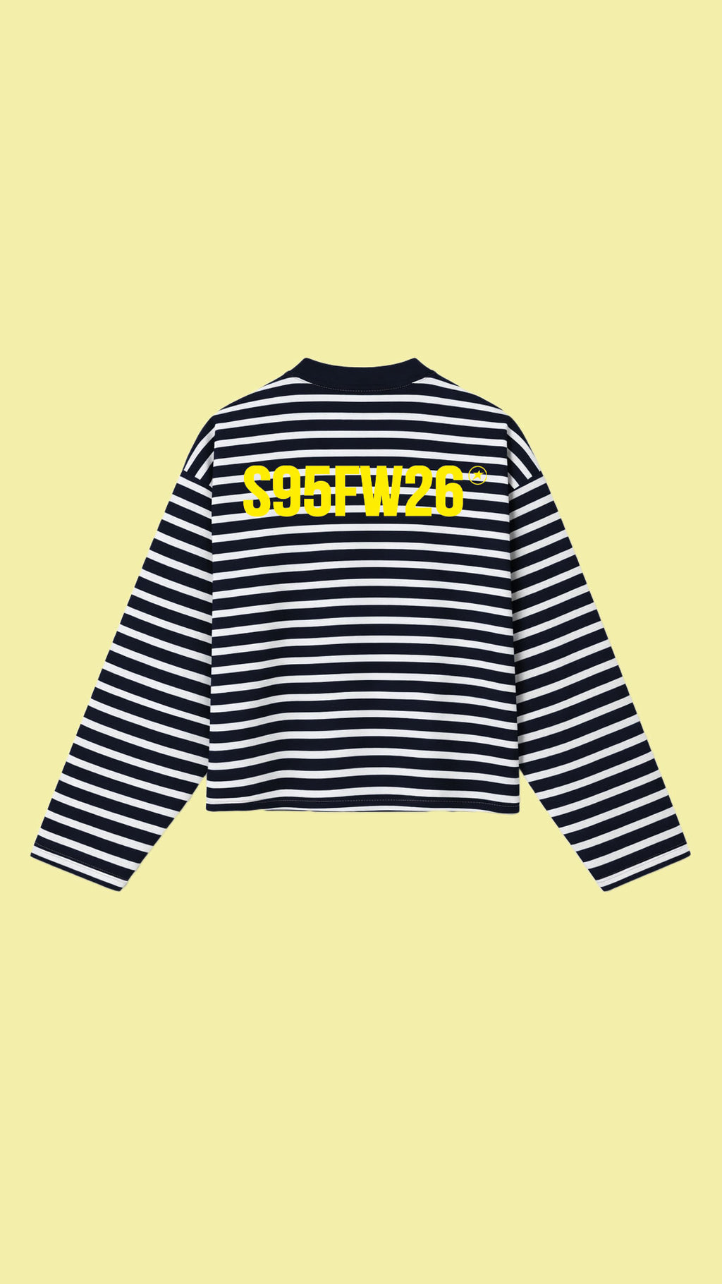 FW26 TEE (RAYAS AZUL)