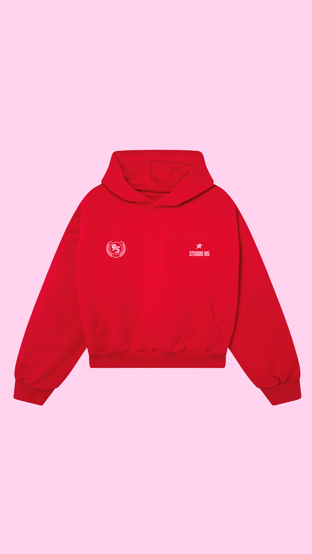 CERTIFIED CHAOS HOODIE (ROJO)