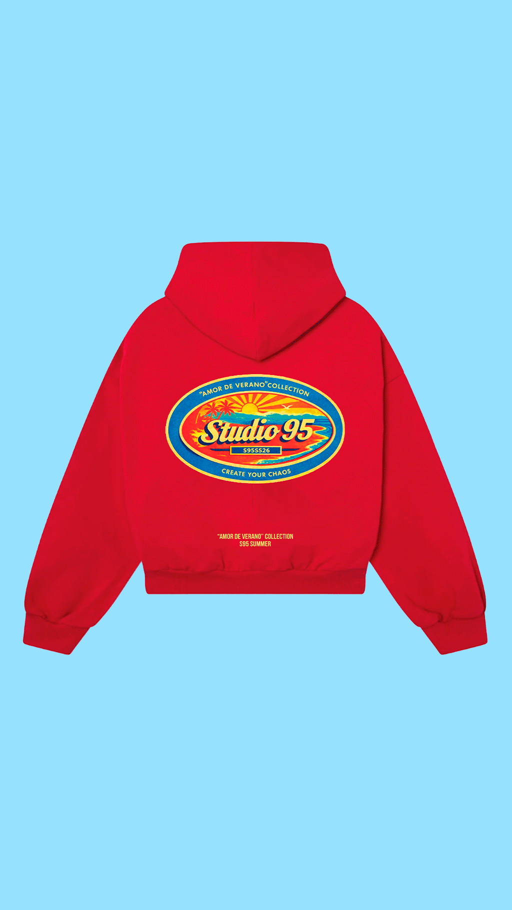 SUNSET HOODIE (ROJO)