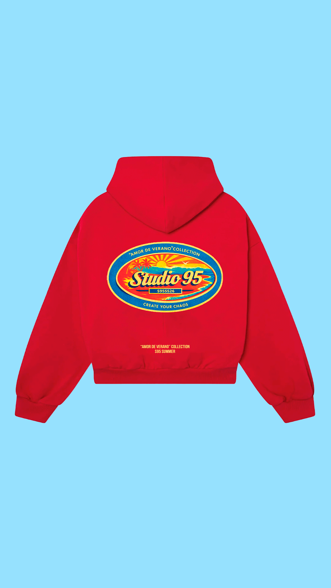 SUNSET HOODIE (ROJO)