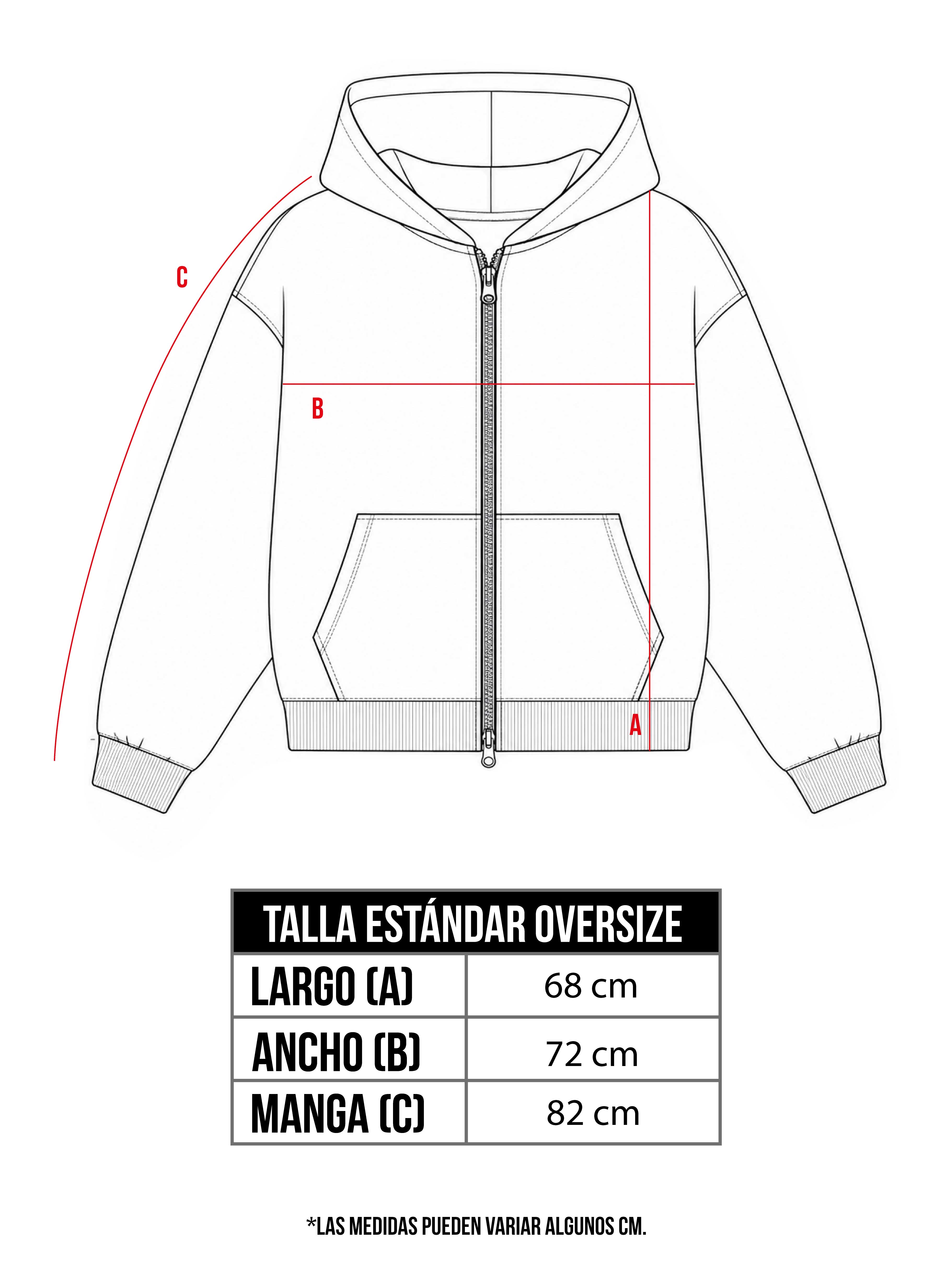 DOBLE ZIPPER HOODIE (ENVÍO SAMEDAY)