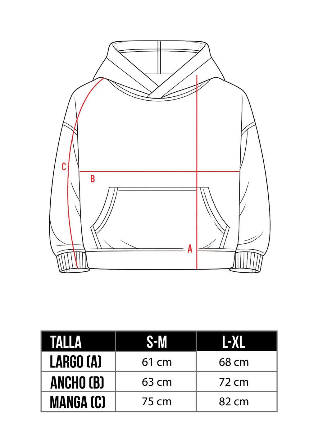 COSMIC HOODIE (NEGRO) (ENVÍO SAMEDAY)